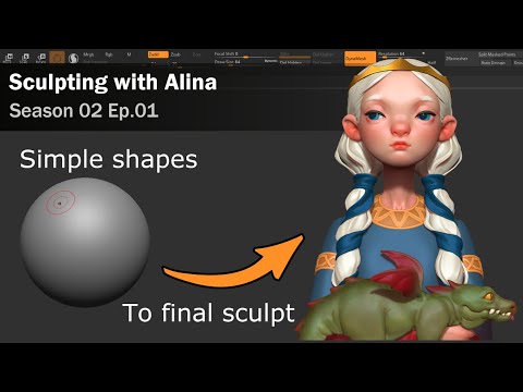 No Rest For The Wicked - Alina Ivanchenko - Zbrush 2025 Season02 Ep.01