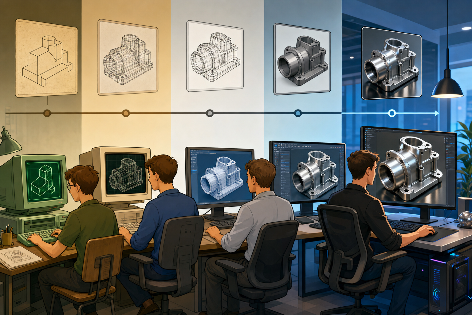 Design Software History: The Rise of Photorealistic Rendering in CAD History