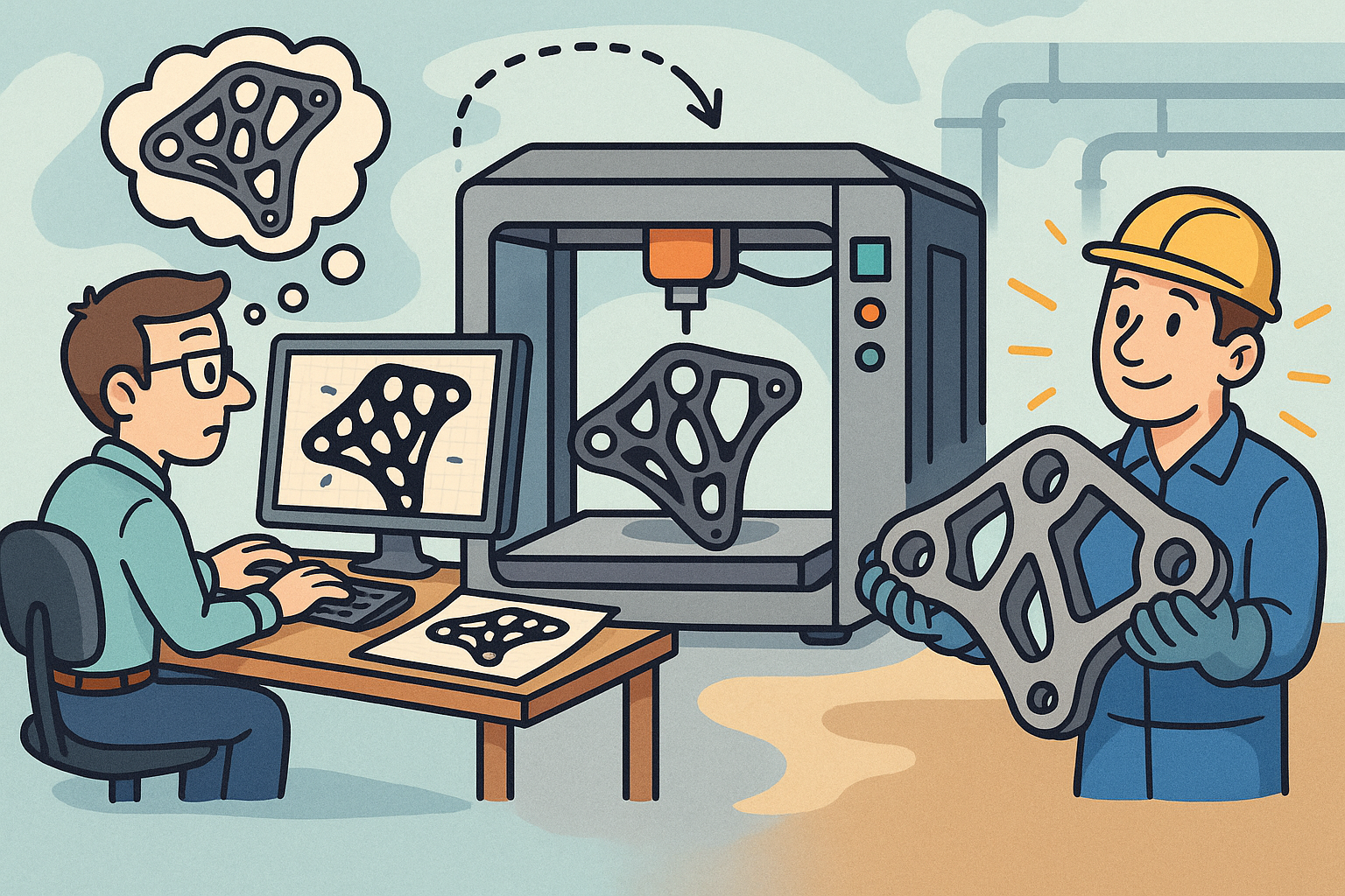 Manufacturability-Aware Topology Optimization for Additive Manufacturing