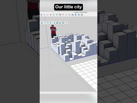 Random push pull #sketchup