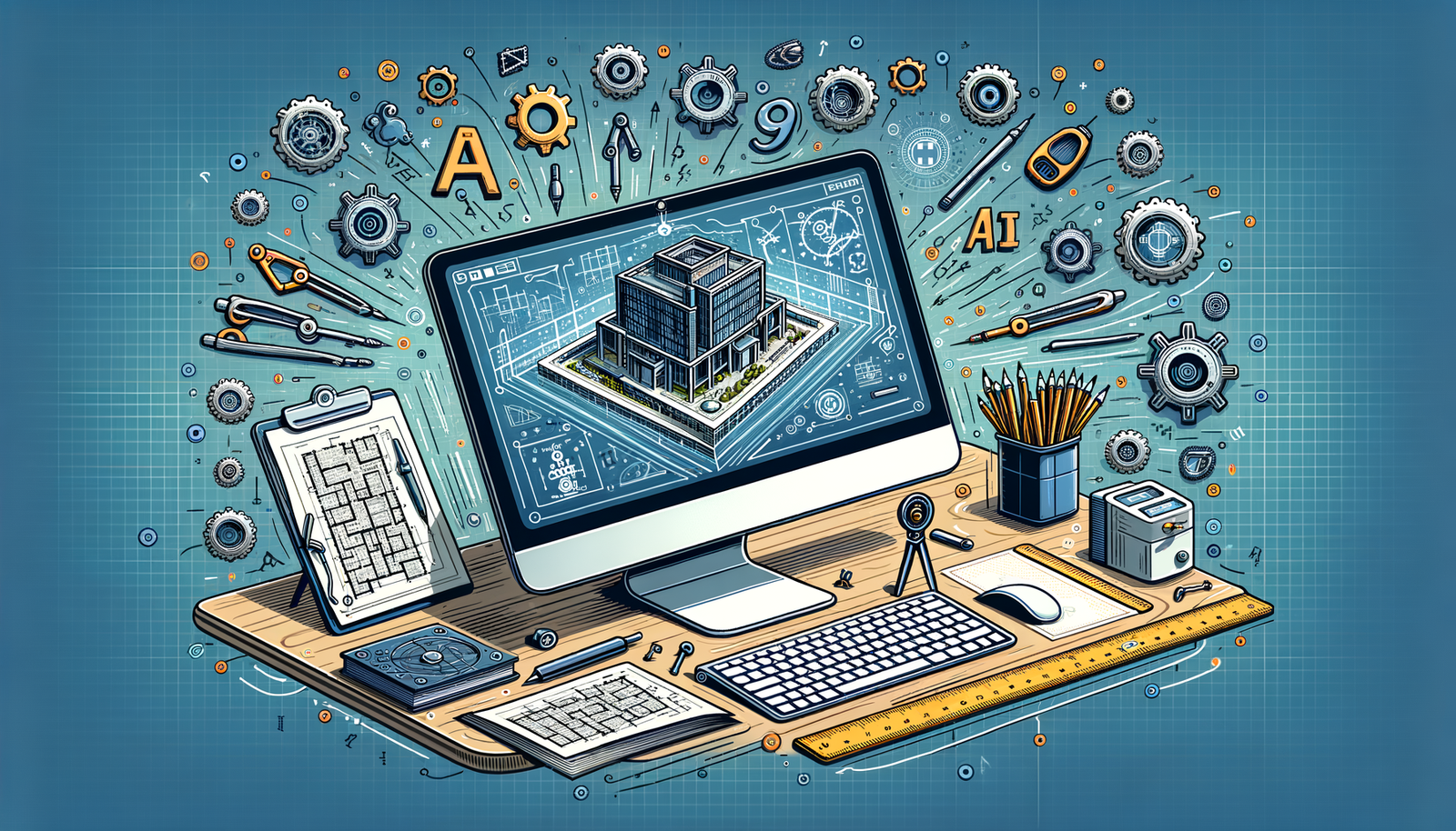 Automated Detail Generation: Transforming Architectural CAD with AI and Advanced Design Technologies