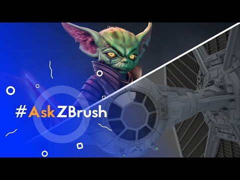 #AskZBrushLIVE – Ian Robinson & Paul Gaboury – ZBrush 2023