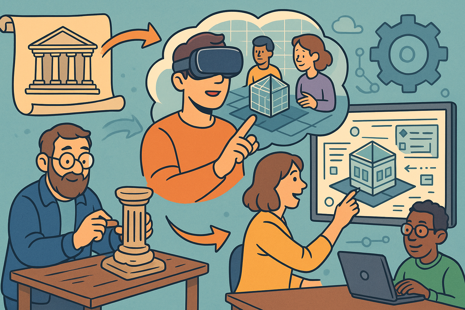 Design Software History: Foundations and Evolution of Collaborative Design through Virtual Reality: A Historical Perspective on Technology, Challenges, and Industry Impact