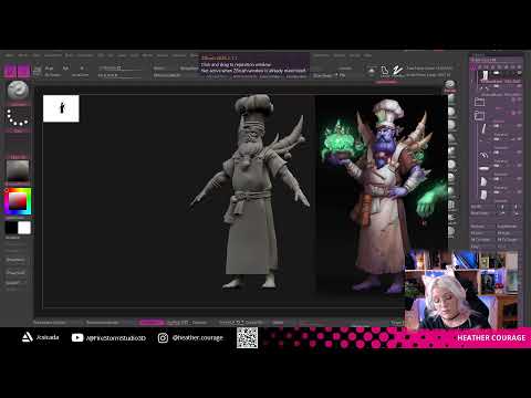 Stylised Characters - Undead Baker - Heather Courage