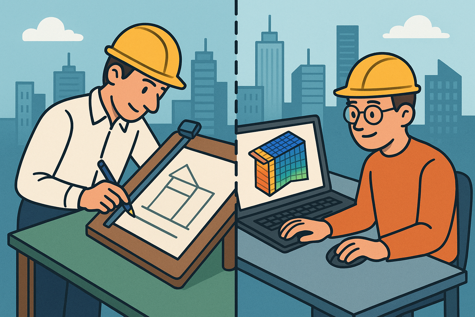 Design Software History: Transformation of Building Envelope Design: From Manual Drafting to Computational Modeling and Its Impact on Architecture and Engineering Practices