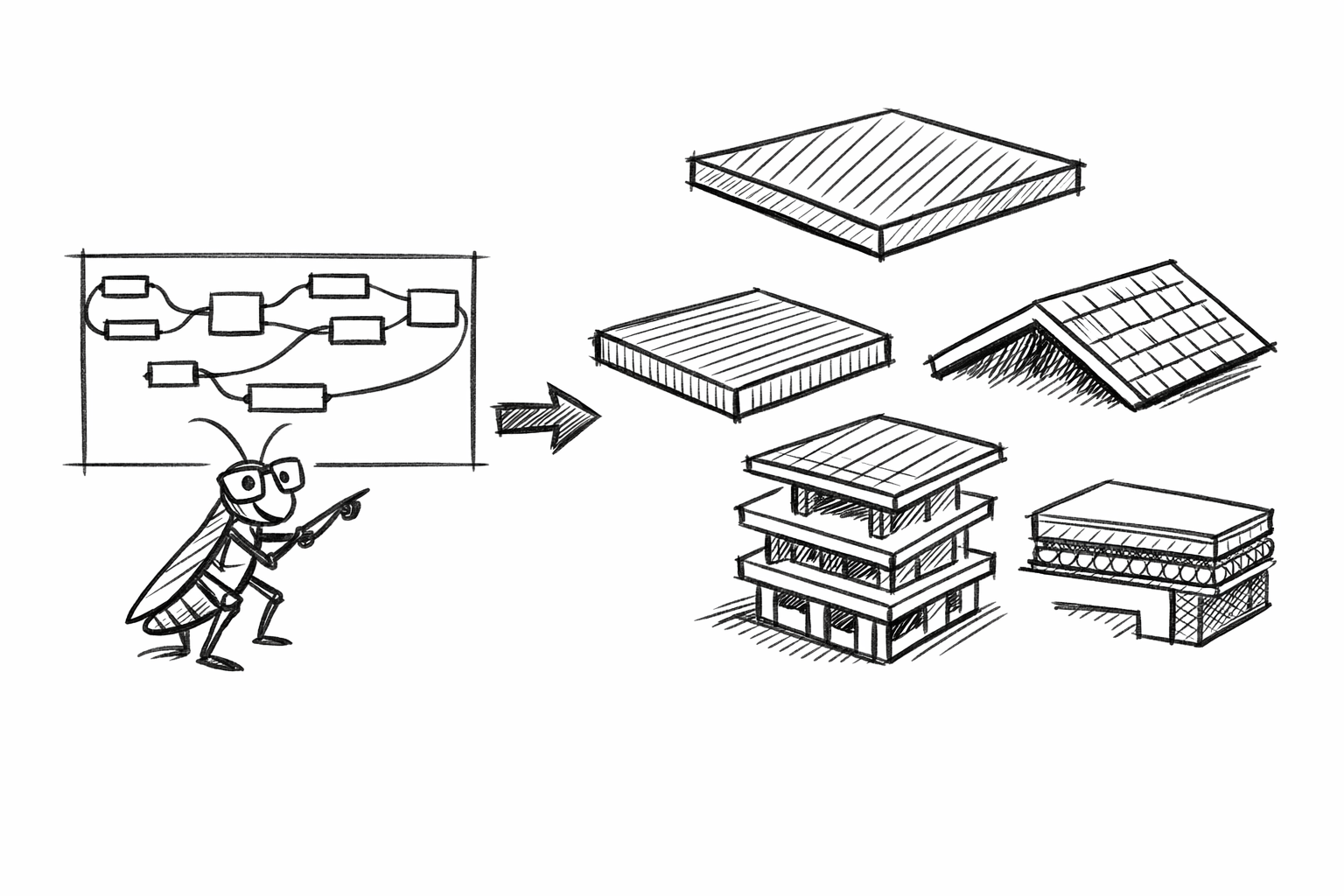Create Slabs and Roofs with Hatch Patterns Using Grasshopper Styles