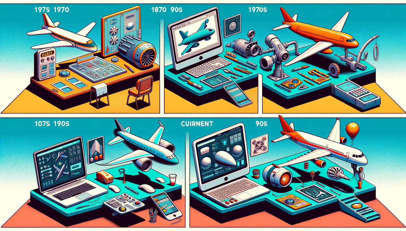 Design Software History: The Evolution of Siemens NX: Transforming Aerospace Design from the 1970s to Today