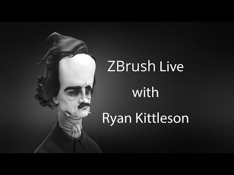Sculpting and chatting with Ryan Kittleson, freelance organic modeler