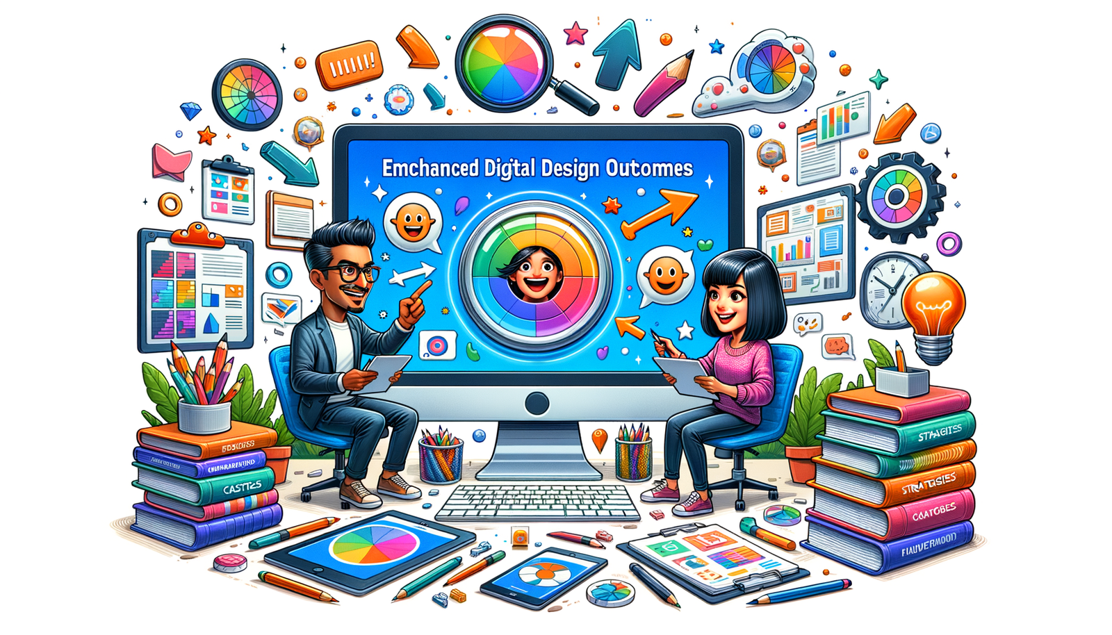 Enhancing Digital Design Outcomes Through Feedback: Tools, Strategies, and Case Studies