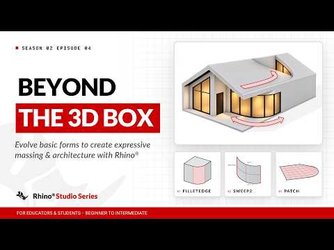 Beyond the 3D Box with Rhino | S2 E4 | Rhino Studio Series