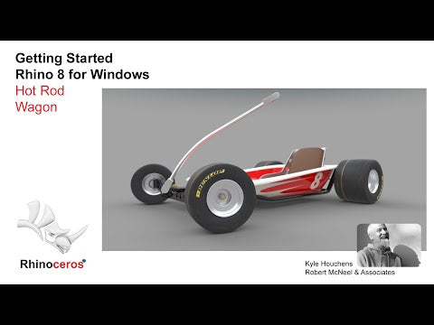Getting started Rhino 8 - windows hot rod wagon