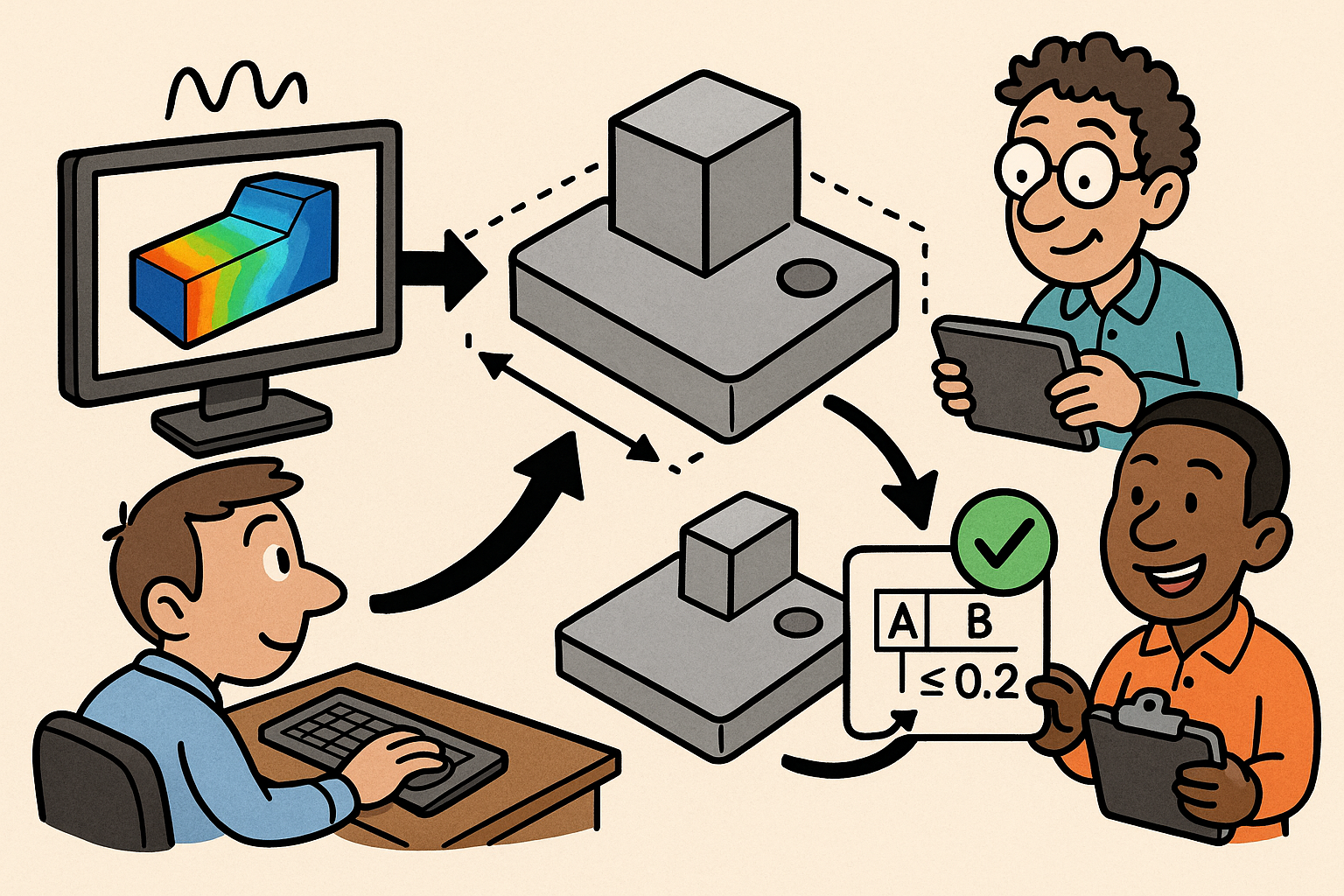 Simulation-Driven Automated Tolerancing for Capability-Aware GD&T