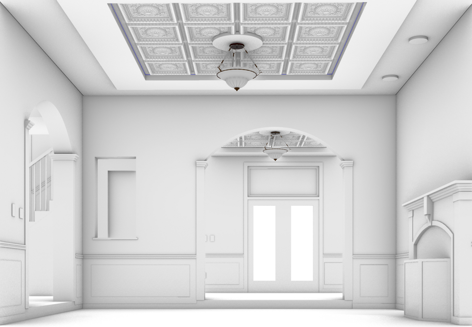 Unveiling the Ceiling: How Parallel Reflected Projection Transforms Architectural Visualization in Rhino 8