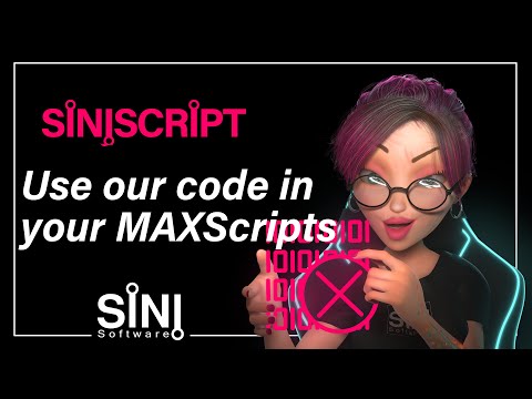 Add SiNiScript code to your own MAXScript or Python 3ds Max scripts