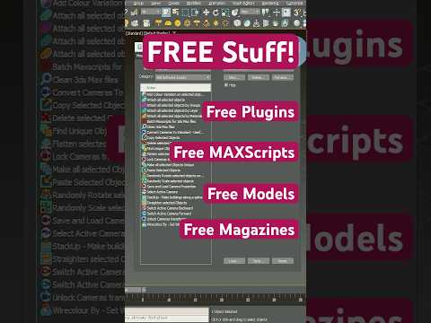 Get FREE SiNi Plugins and Scripts for 3ds Max