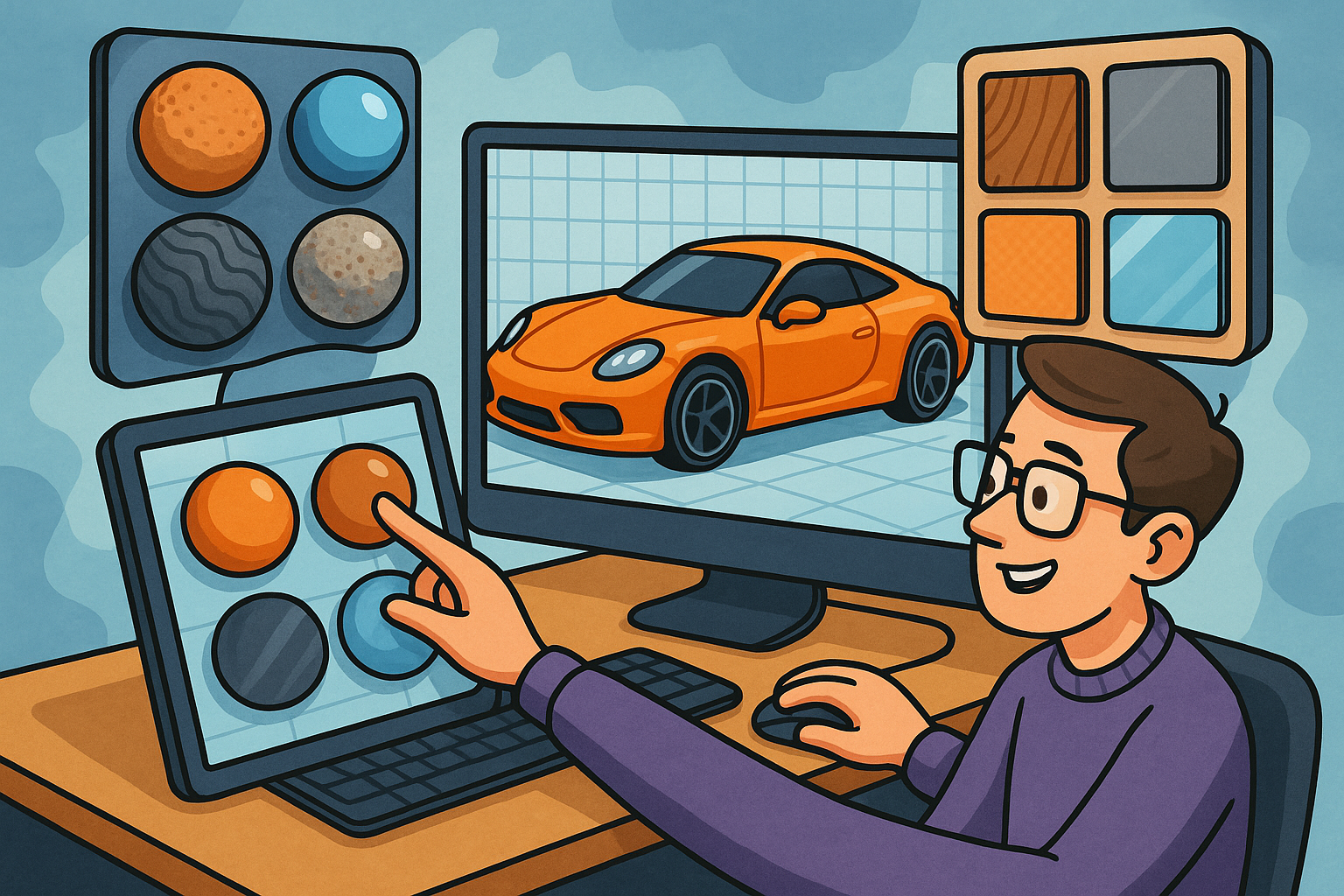 Enhancing Realism in Digital Prototyping with Advanced Material Libraries