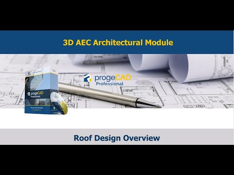 progeCAD AEC Architectural Tool - Roof