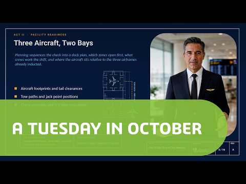 A Tuesday in October: The 38 Days That Keep an Airliner Flying