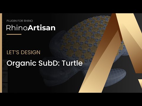 Tutorial: Turtle Pavé Pendant | RhinoArtisan
