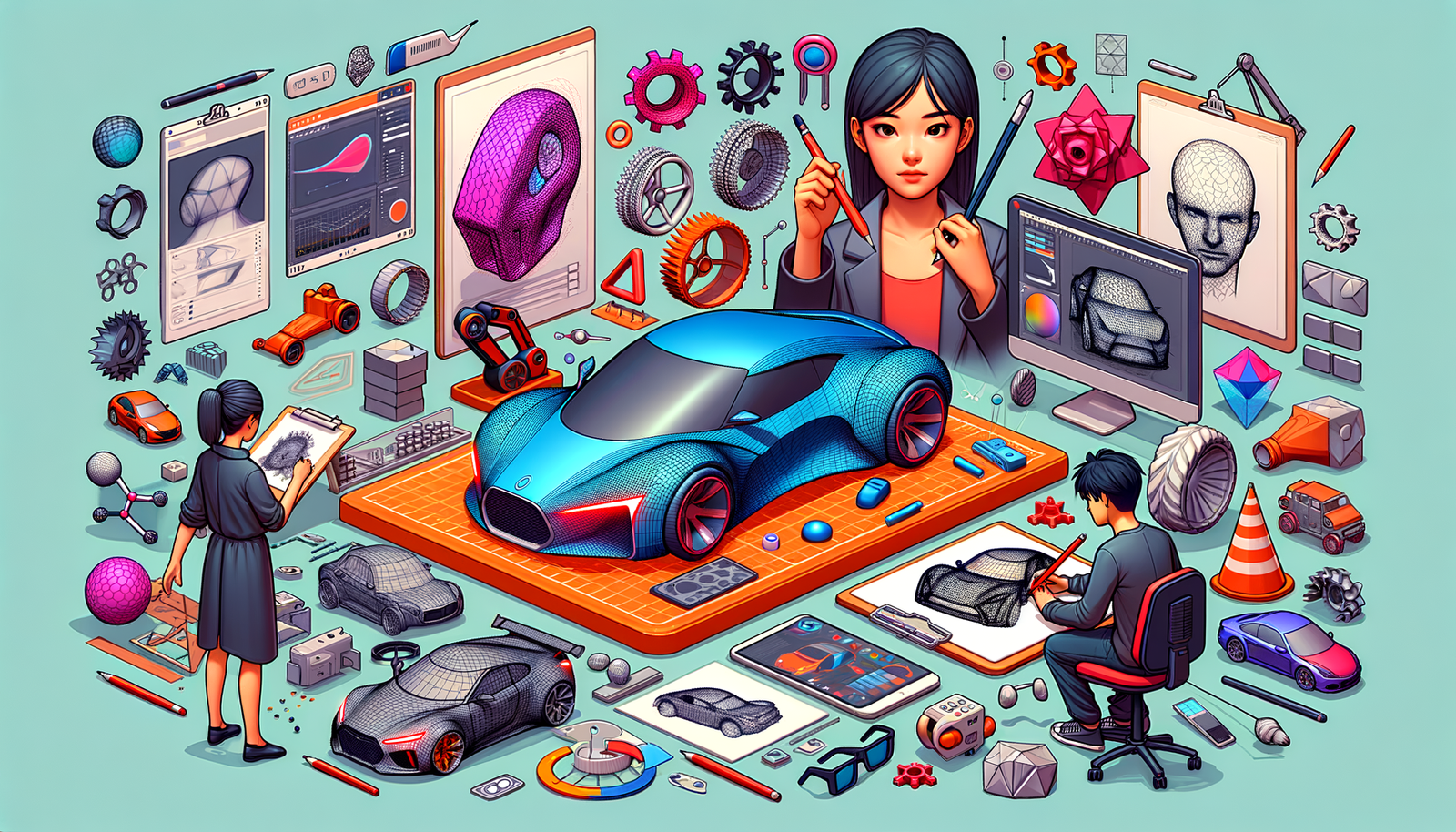 Exploring the Frontier: Advanced Surface Modeling Techniques in Automotive Design