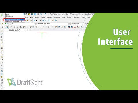 Switch to Drafting and Annotation UI from Quick Access Toolbar