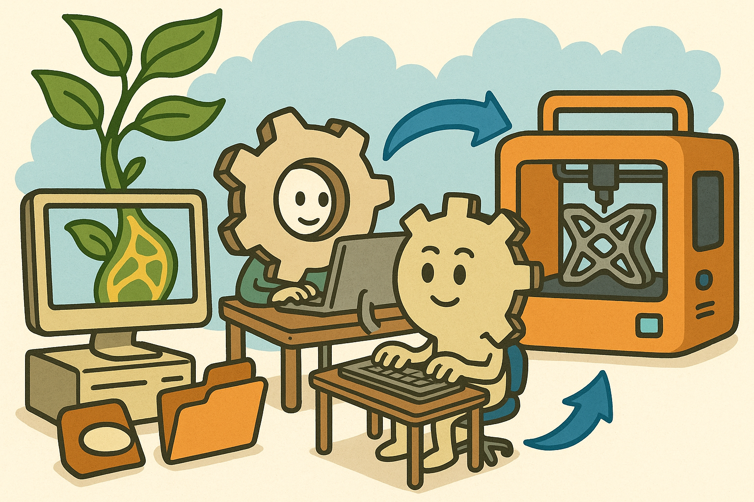 Design Software History: Bio-Inspired Design Software: Kernels, Solvers, and AM Integration