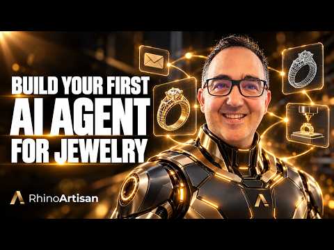 Build Your First AI Agent for Jewelry Manufacturing | RhinoArtisan + Rhino + MCP