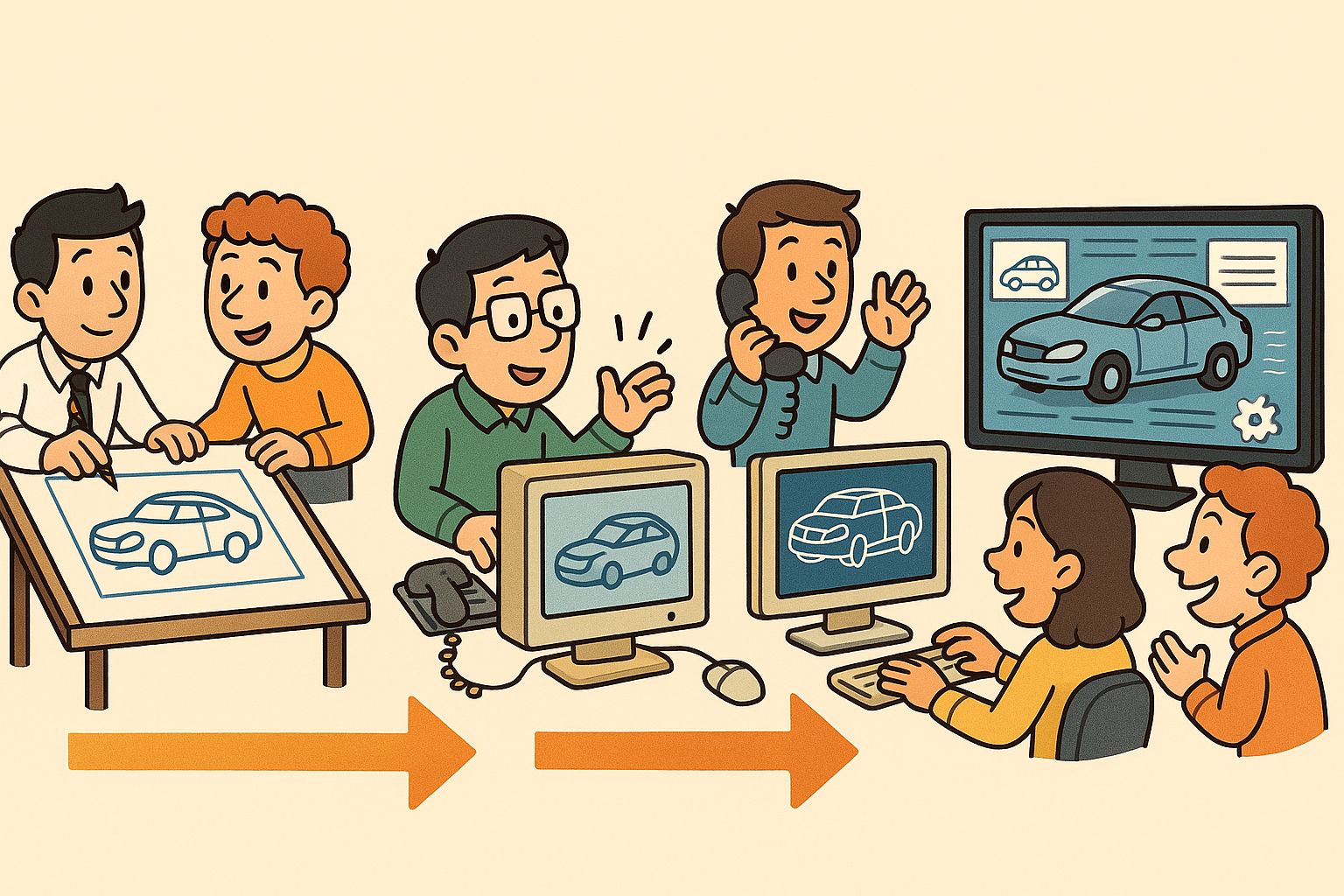 Design Software History: The Evolution of Product Lifecycle Management: From Early Design Coordination to Integrated Collaborative Systems
