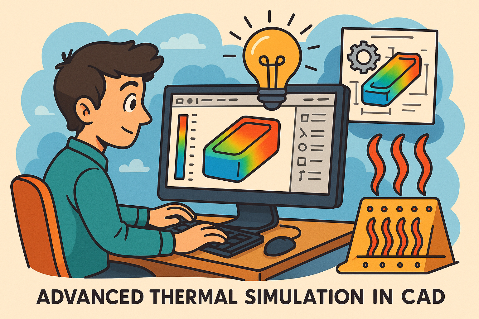 Advanced Thermal Simulation in CAD: Transforming Design and Engineering