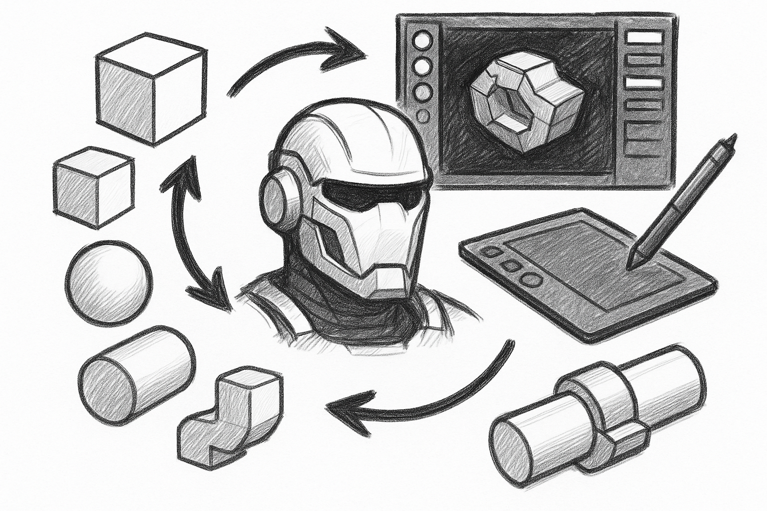 Five Interlocking ZBrush Techniques for Production‑Ready Hard‑Surface Modeling