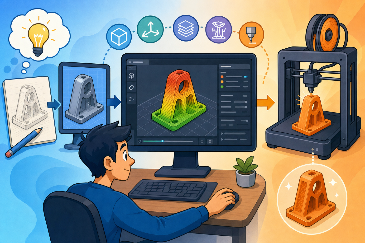 Design Software History: Slicing Software and the Evolution of Additive Manufacturing Design Workflows