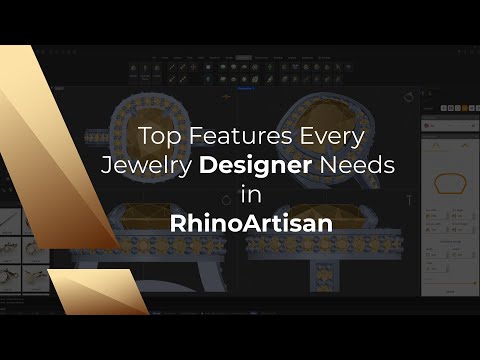 Top Features Every Jewelry Designer Needs in RhinoArtisan