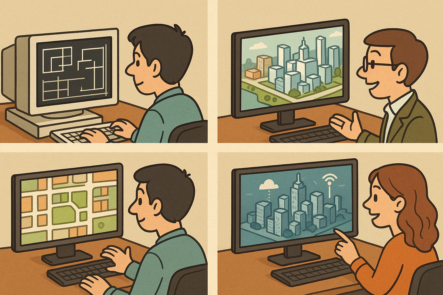 Design Software History: Evolution of Urban Planning Modules in Design Software: From CAD Drafting to Integrated Smart City Solutions