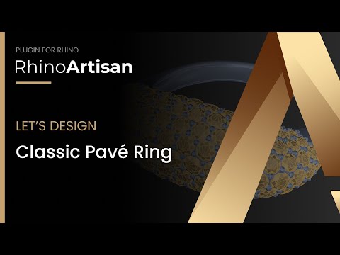 Tutorial: Classic Pavé Ring | RhinoArtisan