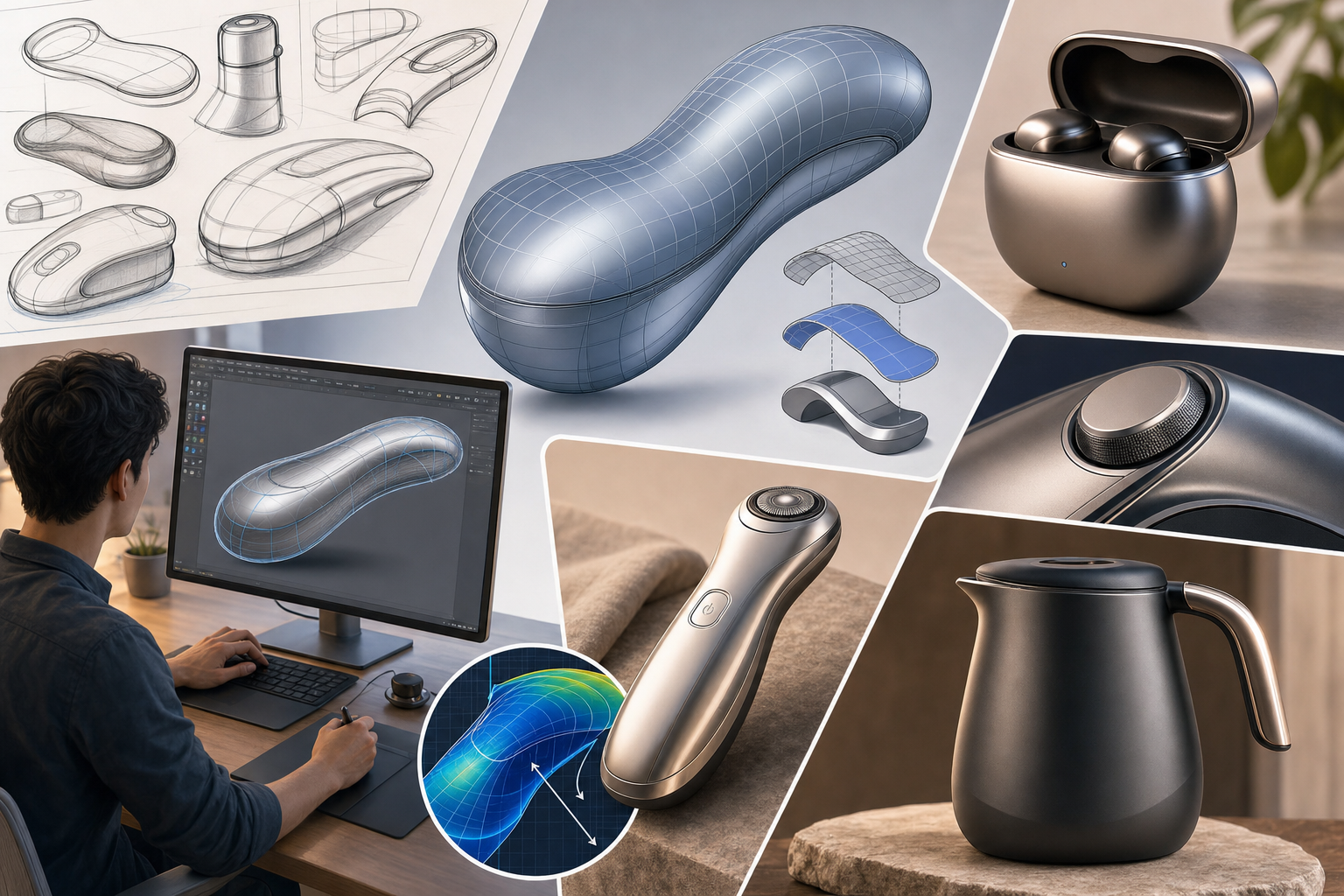 Advanced Surface Modeling for Premium Consumer Product Design