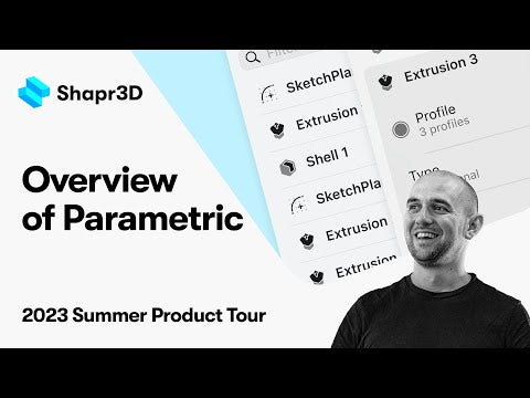 Deep-dive: Parametric Modeling in Shapr3D