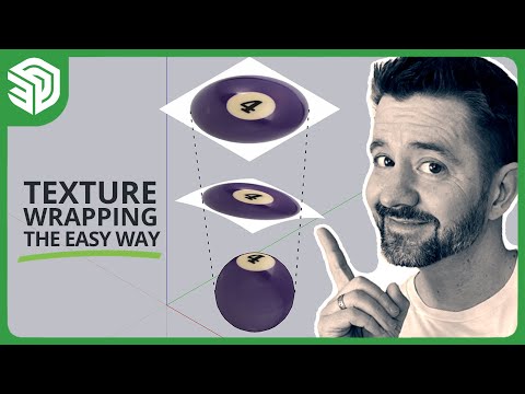 Projecting an Image Onto a Sphere in SketchUp