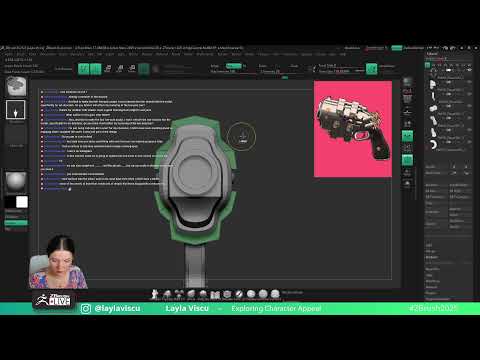 Exploring Character Appeal – Layla Viscu – ZBrush 2025
