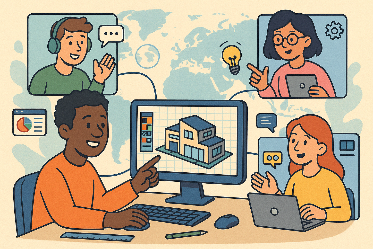 Advancing Virtual Collaboration: Redefining Global Design Teams with Digital Innovation