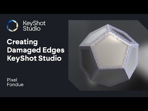 KeyShot Pro Tips - Creating Damaged Edges In KeyShot Studio