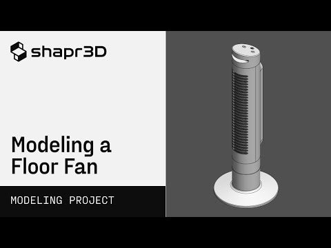 Floor fan | Modeling Projects