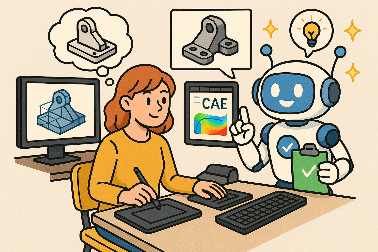 Multimodal Design Assistants for Intent-Preserving CAD/CAE Workflows