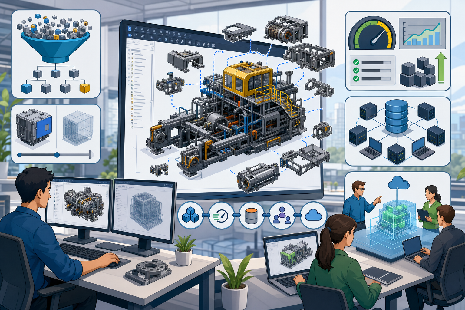Large-Scale Assembly Performance Strategies for Modern CAD Workflows