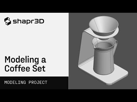 Coffee set: from concept to production | Workflow videos