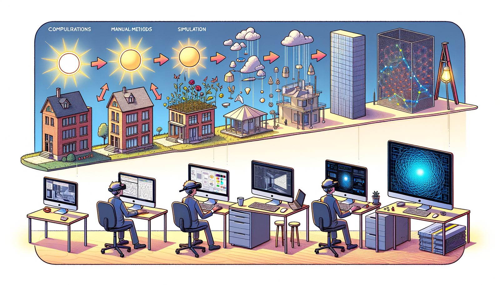 Design Software History: Evolution of Lighting Simulation in Architecture: From Manual Methods to AI and VR Integration