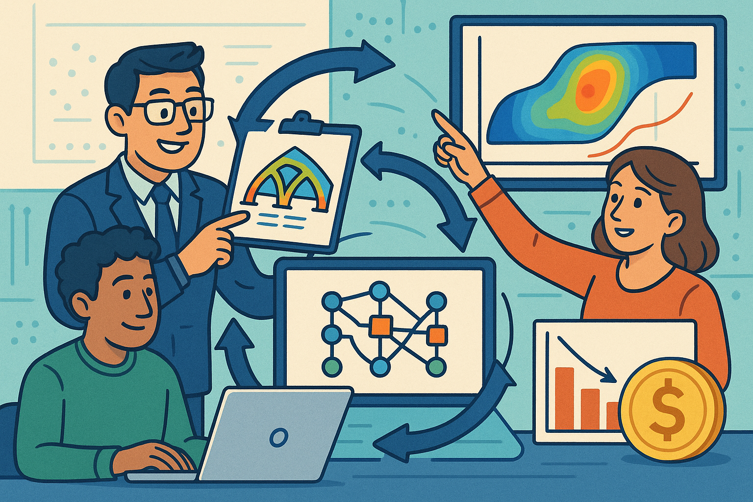 Unified Structural, Thermal, and Cost Optimization: MDO Architecture, Algorithms, and Governance
