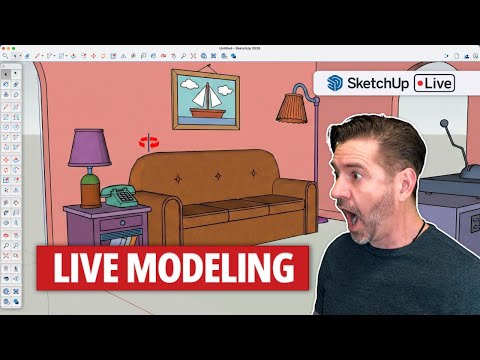 3D Modeling The Simpsons Living Room (Full Build + Tips) 💡