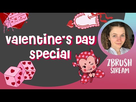 Valentine's Day Special – Layla Viscu – ZBrush 2026