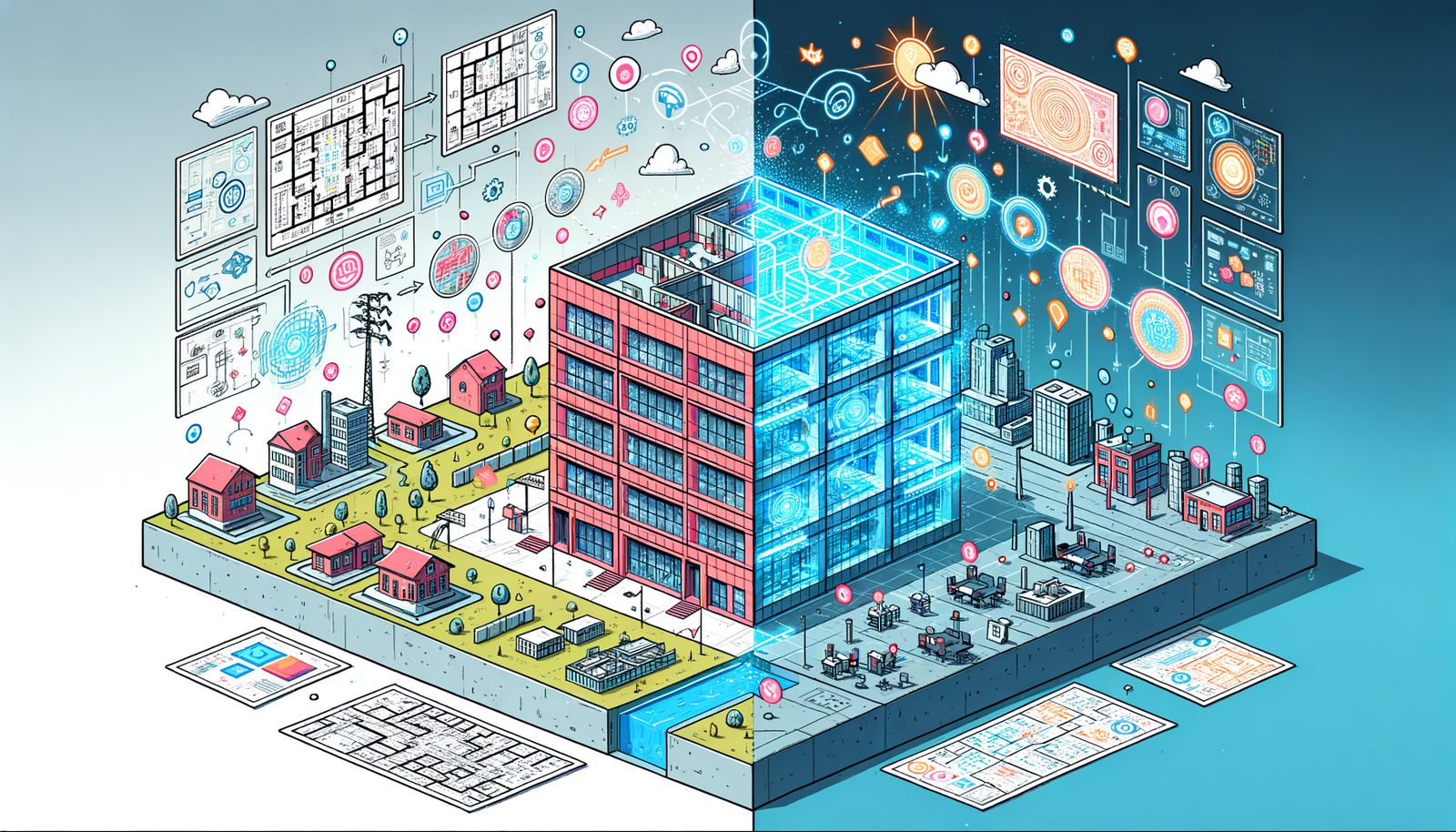 Integrating BIM and Digital Twins: Revolutionizing Architectural Design and Construction