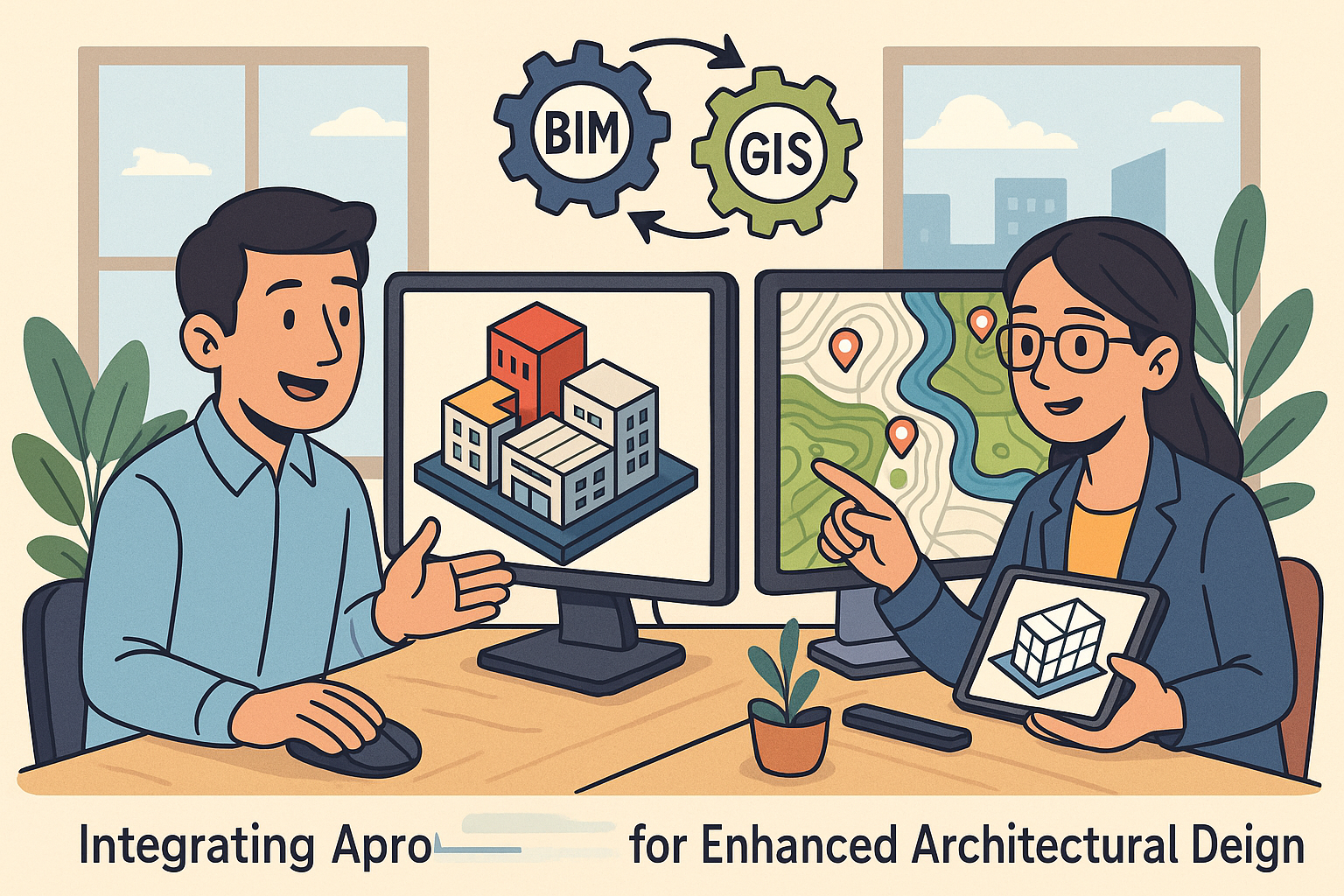 Integrating BIM and GIS for Enhanced Architectural Design and Planning